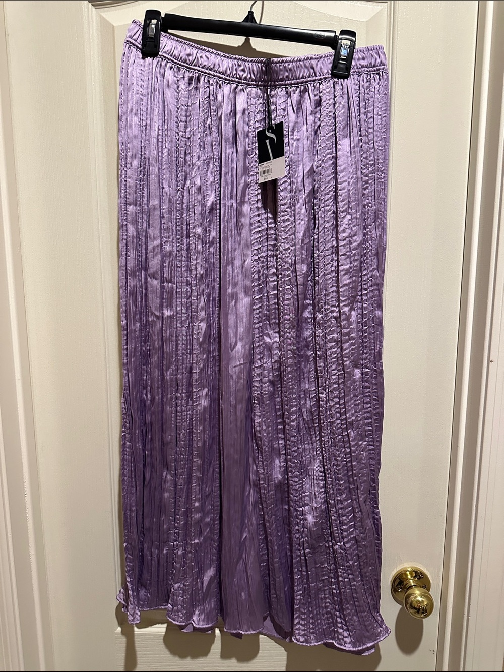 Simply Vera Vera Wang Lavender Pleated Maxi Skirt
